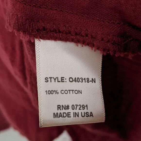 JOHNNY WAS CALME Cotton Gauge Short Kimono Cardigan M/L - Picture 7 of 8